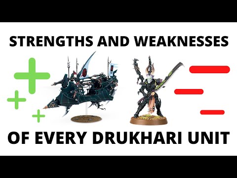 Strengths and Weaknesses of EVERY Codex Drukhari Unit