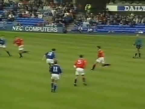 1992/93 Everton vs Manchester United (12 Sep 1992)