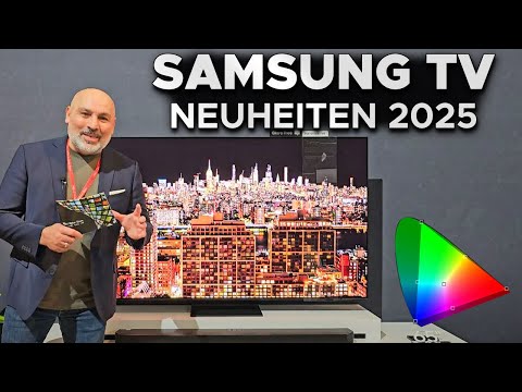Samsung TV Neuheiten 2025 mit S95F, S90F, QN990F, QN900F, The Frame Pro beim Atlas Vision Store  -4K