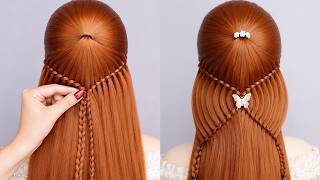 SO CUTE! Top 2 Easy & Unique Hairstyles For Special Occasions | Simple & Stylish Hair Tutorial