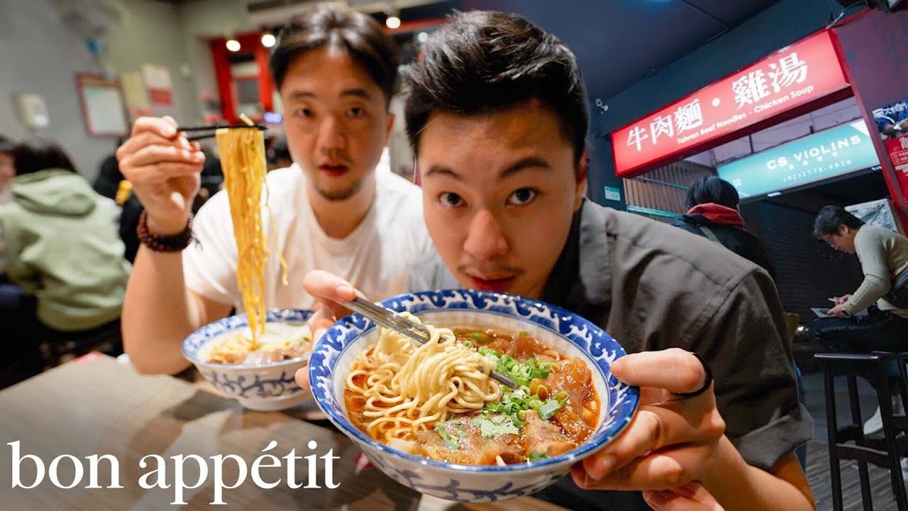 The Best Beef Noodle Spot in Taiwan Will Make Your Mouth Water | Street Eats | Bon Appétit