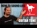 How To Sound Like Deftones Guitar Tone