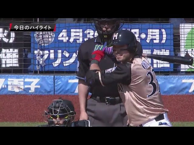 4/28 マリーンズ対ファイターズ ハイライト