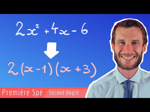Factoriser un polynôme du second degré