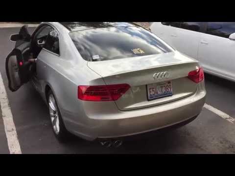 2014 (B8.5) 2.0T Audi A5 AWE Touring exhaust