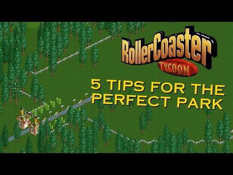 5 Tips to Make Better Parks in RollerCoaster Tycoon