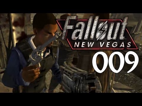 Let's Play FALLOUT: NEW VEGAS [BLIND] [GERMAN] [UNCUT] #009 - Showdown in the Ghost Town!