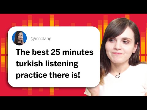 25 Minutes of Real Life Turkish Listening Skills | For ALL Learners