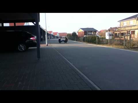 Longboarden in Uphusen - sitzend