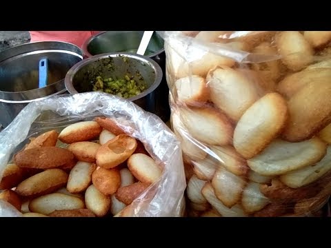 Tasty Sooji Pani Puri (Golgappa/Puchka) with Green Water | Kolkata Street Food | Indian Street Food Video