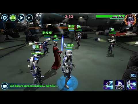 SWGOH GAC 25.3.1 : Un Frenchy, Une GL et 1,3M de PG en plus :)