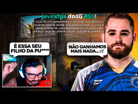 COLDZERA DANDO RAGE ABSURDO COM DONATE E FALLEN desabafando sobre GANHAR TITULOS!