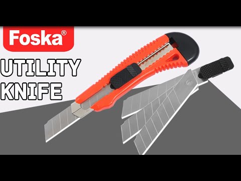 Foska Professional Manufacture 30 Degree Retractable Precision Vinyl Cutter Knife SX-109