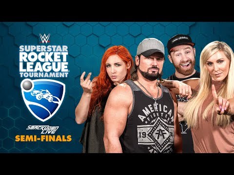 ROYAL 1’S (Charlotte/AJ) vs. UP-UPBEATNIKS (Becky/Sami) — Rocket League Tournament SmackDown Semis