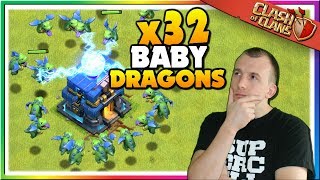 Mass Baby Dragon Attacks in Clash of Clans!