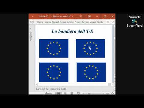 La bandiera dell'Unione Europea - Emanuela Xhakoj