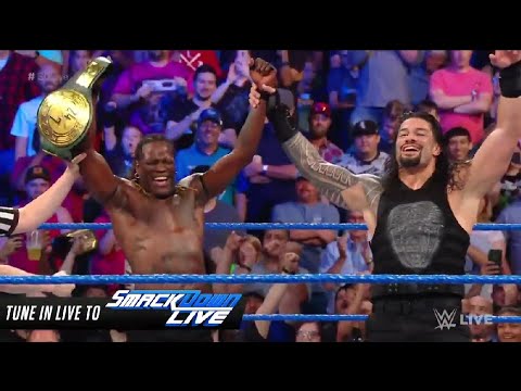 #ROMANREGINS HELPS R-TRUTH RECLAIM THE 24/7 CHAMPION! #SDLIVE