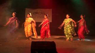 preview picture of video 'Musical Journey of India - Maharashtra at Durga Puja 2014'