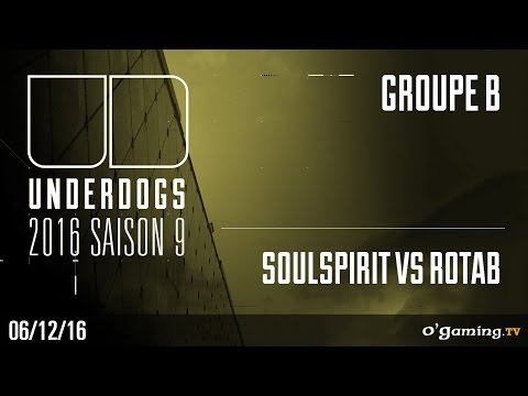 SoulSpirit vs rotab ZvZ - Underdogs 2016 Saison 9 - Groupe B Winners side - Starcraft II