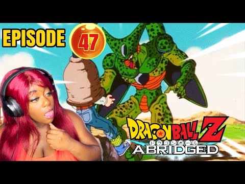 HE GOT SWALLOWED! 😨 DragonBall Z Abridged: Episode 47 REACTION!