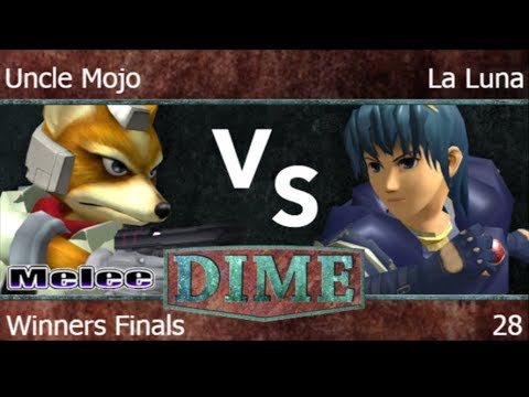 DIME 28 - FX | Uncle Mojo (Fox) vs La Luna (Marth) Winners Finals - Melee