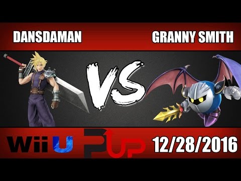 Dansdaman (Cloud) vs. Granny Smith (Meta Knight) - Wii U Winners Round 3 - SOS