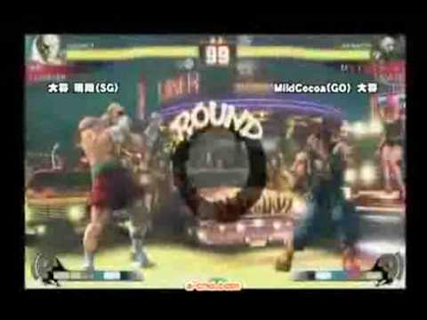 SF4:Hishou (Sa) vs Mild Cocoa (Go) - Qualifiers - Japan National Tournament