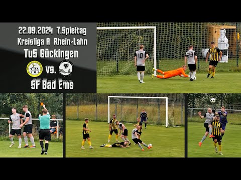 Kreisliga: Zwei Platzverweise und Chancenwucher! TuS Gückingen vs. SF Bad Ems