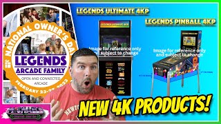AtGames New Legends Ultimate and Legends Pinball 4K & National Owners Day 2023 Reveals
