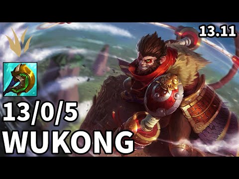 Wukong Jungle vs Kha'Zix - KR Challenger | Patch 13.11