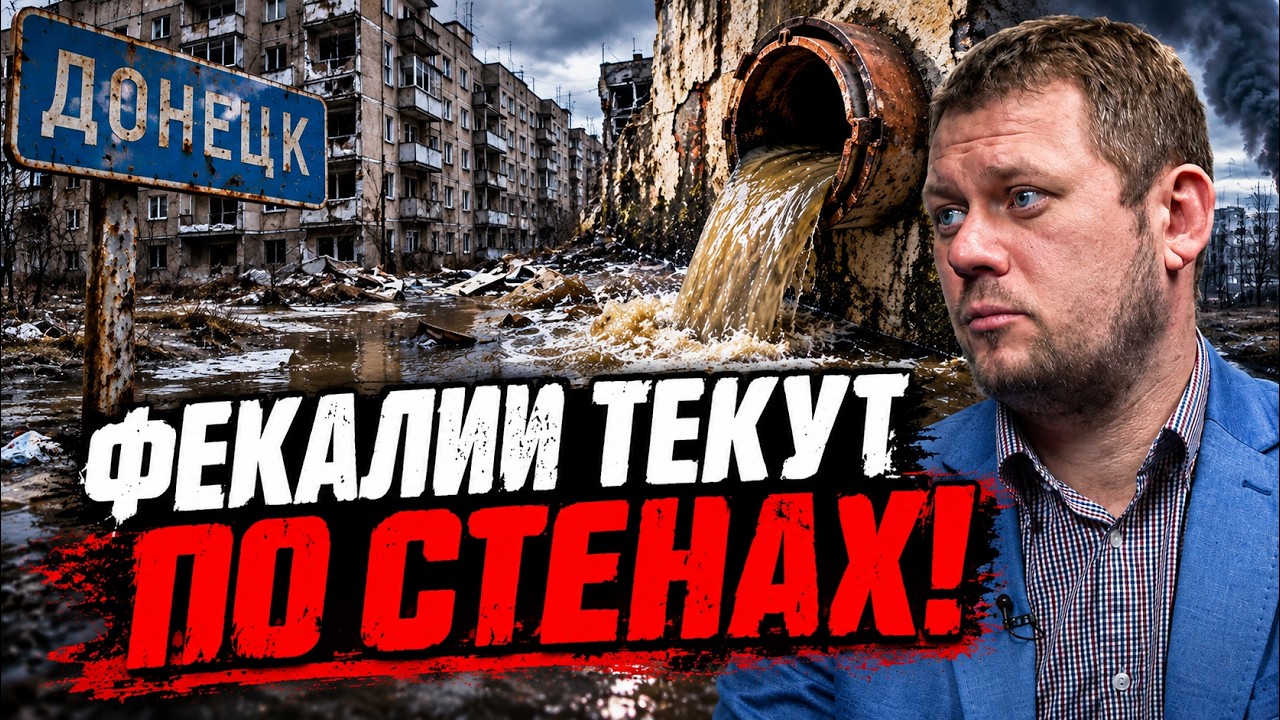 😱Жах у Донецьку! Як окупанти угрохали комунальне господарство / КАЗАНСЬКИЙ