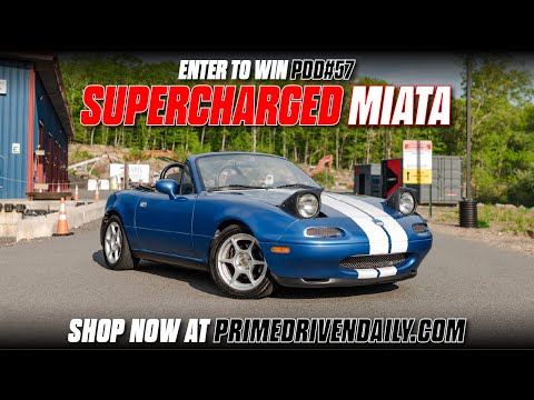 Prime Driven Daily 57 - SUPERCHARGED 1994 Mazda Miata
