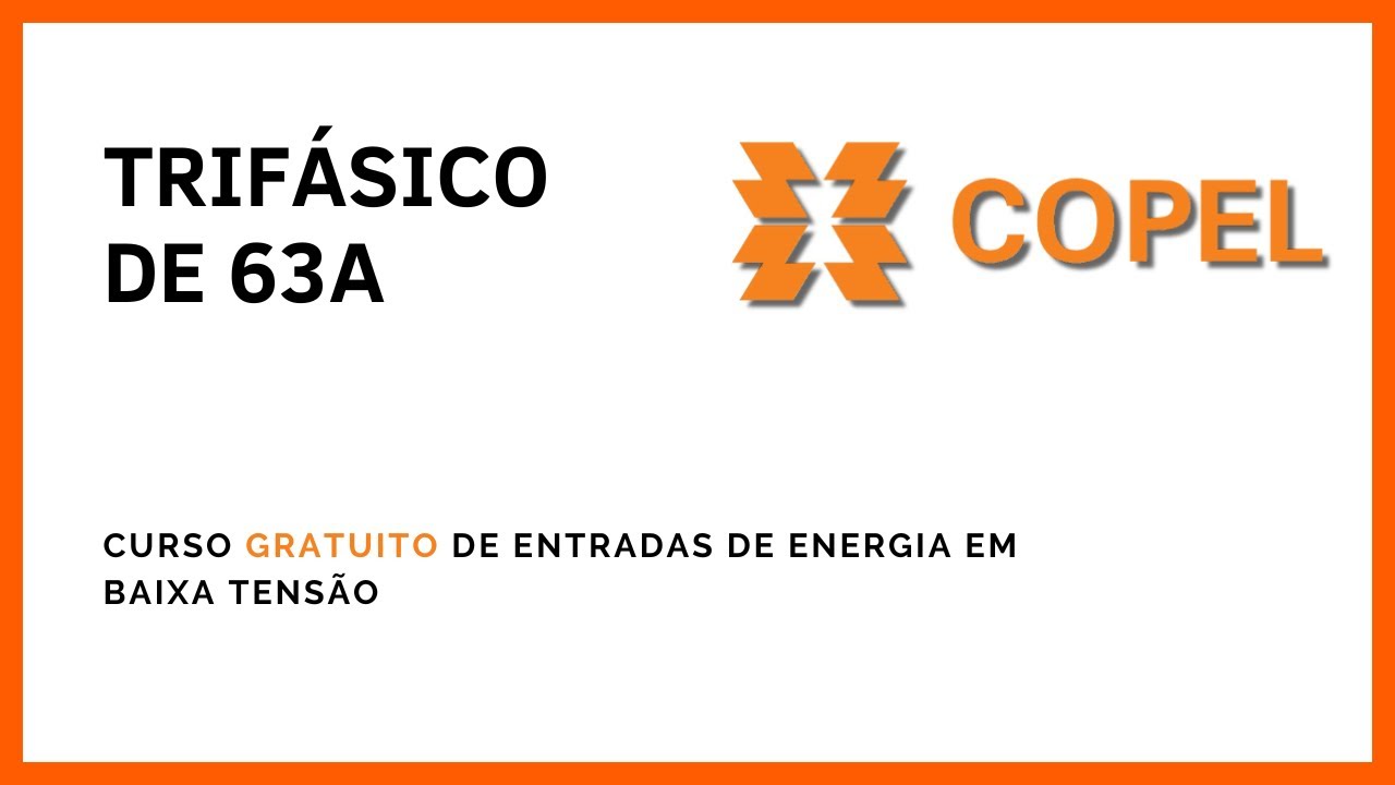 Aula 03 - Como fazer um Padrão de entrada trifásico de 63A - Entrada aérea e saída subterrânea