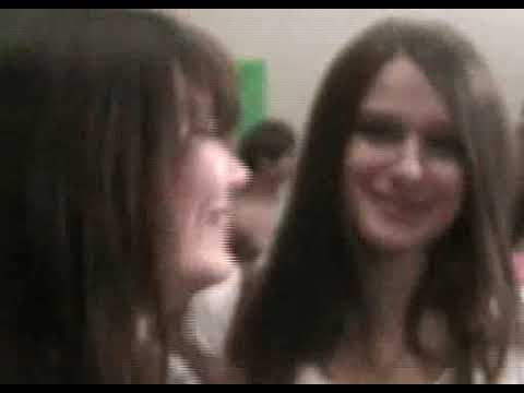 Alison Marks in Akvarel cafe Saratov