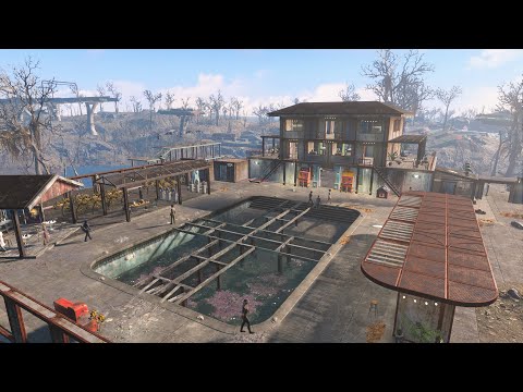 Fallout 4 - THE SLOG - Settlement build tour - NO MODS