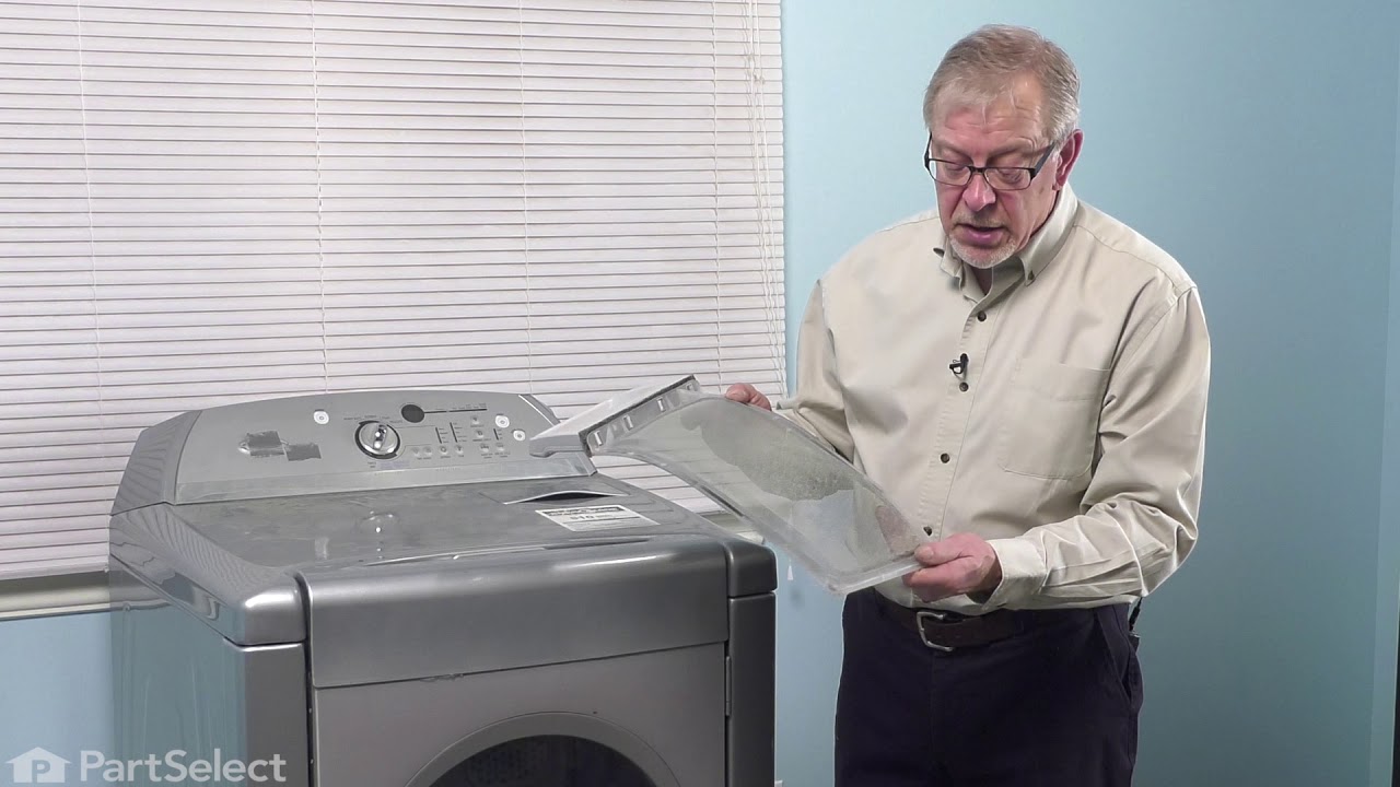 Replacing the Dryer Assembly Lint Screen