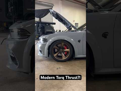 The most iconic muscle car wheel remade for modern muscle😍 #dodge #hellcat