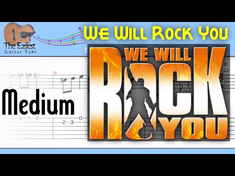 We Will Rock You Guitar Tab