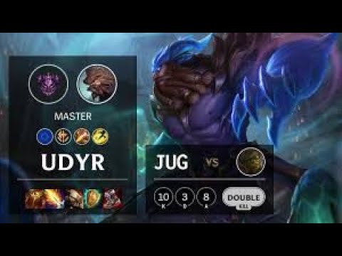 Udyr Jungle vs Ivern   EUW Master Patch 10 25