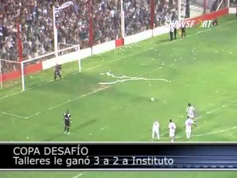 Copa Desafío: Talleres 3 - Instituto 2 (15/01/2011)