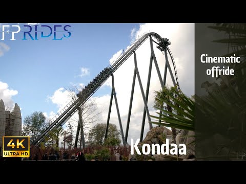 Kondaa - Walibi Belgium 4K Cinematic Offride