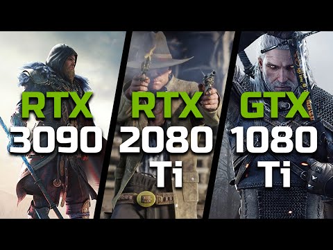 RTX 3090 vs RTX 2080 Ti vs GTX 1080 Ti - Test in 10 Games