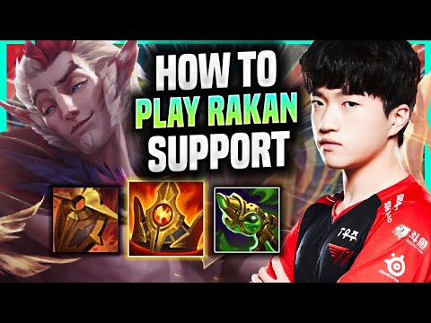 LEARN HOW TO PLAY RAKAN SUPPORT LIKE A PRO! - T1 Keria Plays Rakan Support vs Karma! | Season 2022