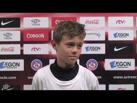 Adam Gaži - mládežnícky hráč AS Trenčín za mesiac august