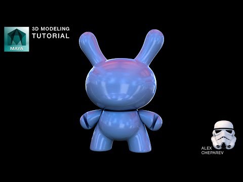 Maya Beginner Modeling Tutorial - Part 2