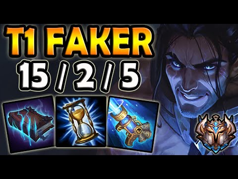 T1 Faker SYLAS vs KALISTA [ MID ] Ranked Korea ✔️