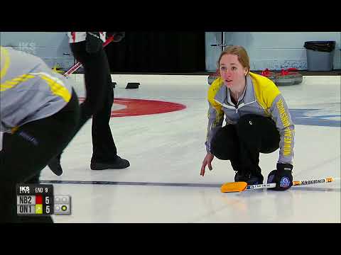2022 Canadian Under-18 Curling Championships  - Draw 13 - New Brunswick 2 vs Ontario 1