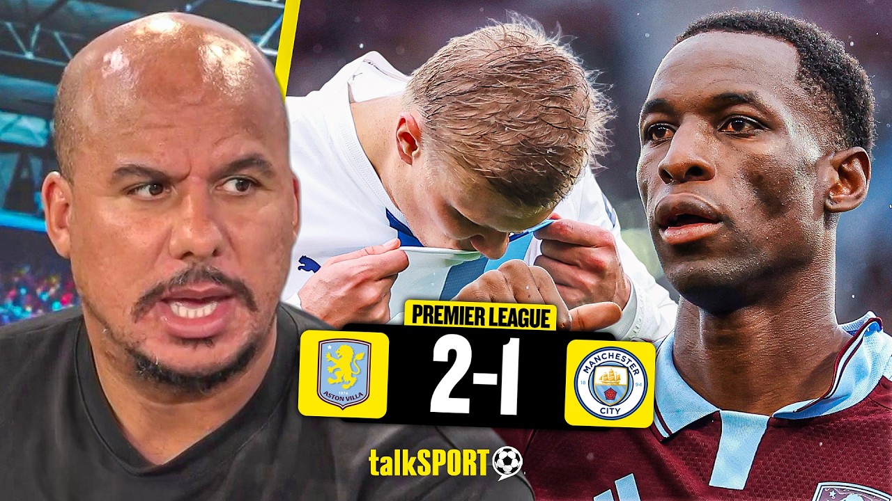 Gabby Agbonlahor REACTS to Aston Villa ENDING Manchester City's UNBEATEN START to the Premier League