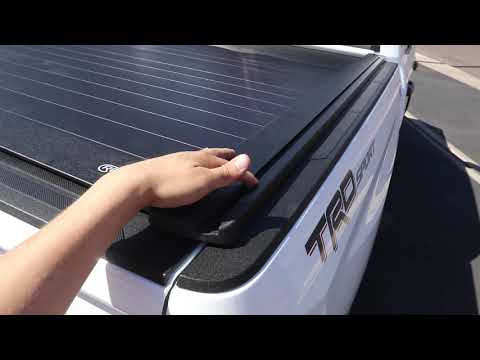 Toyota Tundra Truck Bed Cover: RetraxPRO XR Rack Integrated Style