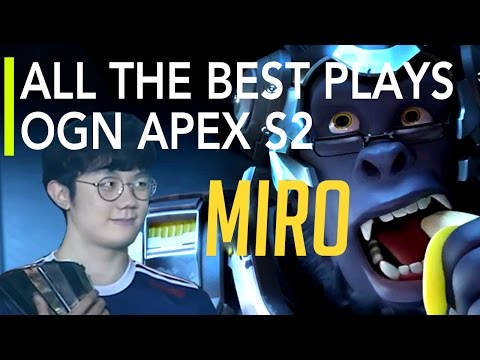 Best Plays of Lunatic-Hai Miro | OGN Overwatch APEX S2